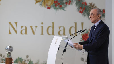 Florentino Pérez: “La mayor preocupación del Real Madrid es la situación del arbitraje en España"