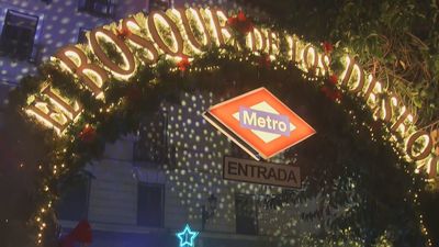Los personajes de la Navidad de Metro de Madrid