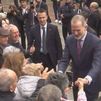 Felipe VI pide abordar la diversidad sin sectarismos en L'Hospitalet: "Las soluciones simples no suelen ser solidarias"