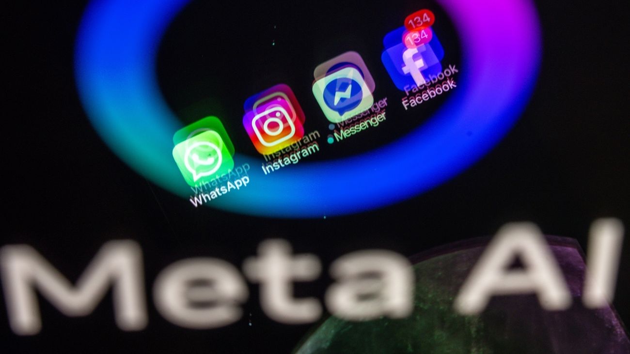 Aplicaciones de Meta en un dispositivo electrónico