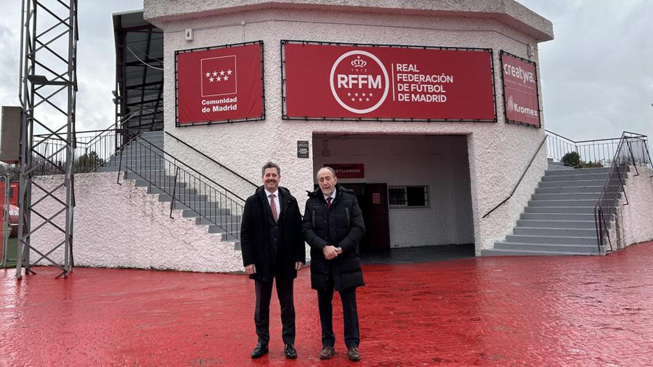 La Comunidad de Madrid conmemora seis décadas del complejo Ernesto Cotorruelo, emblema del fútbol regional