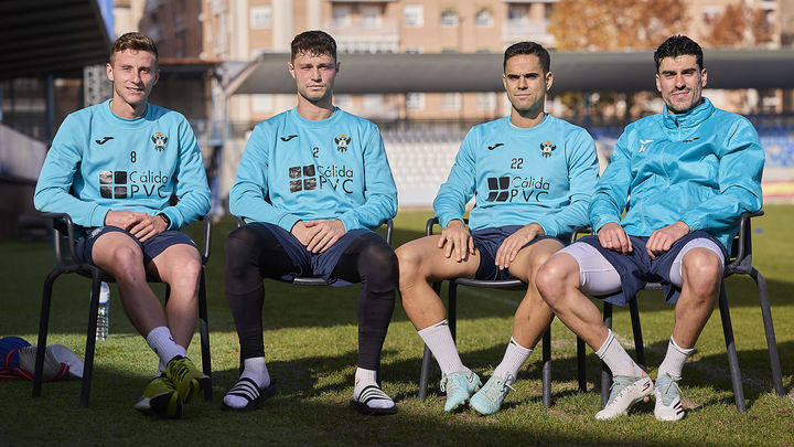 Canteranos del Real Madrid en el Talavera / EFE