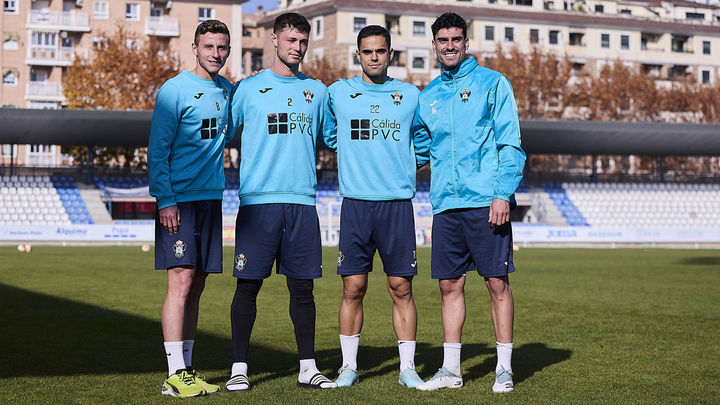 Canteranos del Real Madrid en el Talavera / EFE