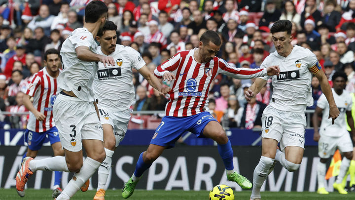 Simeone transformará su once en la Copa, con Griezmann, Raspadori...