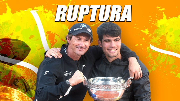 Alcaraz rompe con Juan Carlos Ferrero