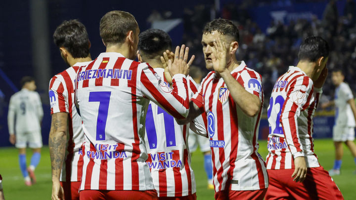 Simeone: "Controlamos bien el partido en todo momento"