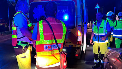 Un motorista de 50 años herido grave en la Avenida de los Poblados