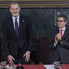 El rey Felipe VI recuerda a los nuevos fiscales su compromiso con la "ética" y el "Estado de Derecho"
