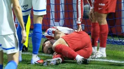 Lenglet sufre un esguince de alto grado en la rodilla derecha