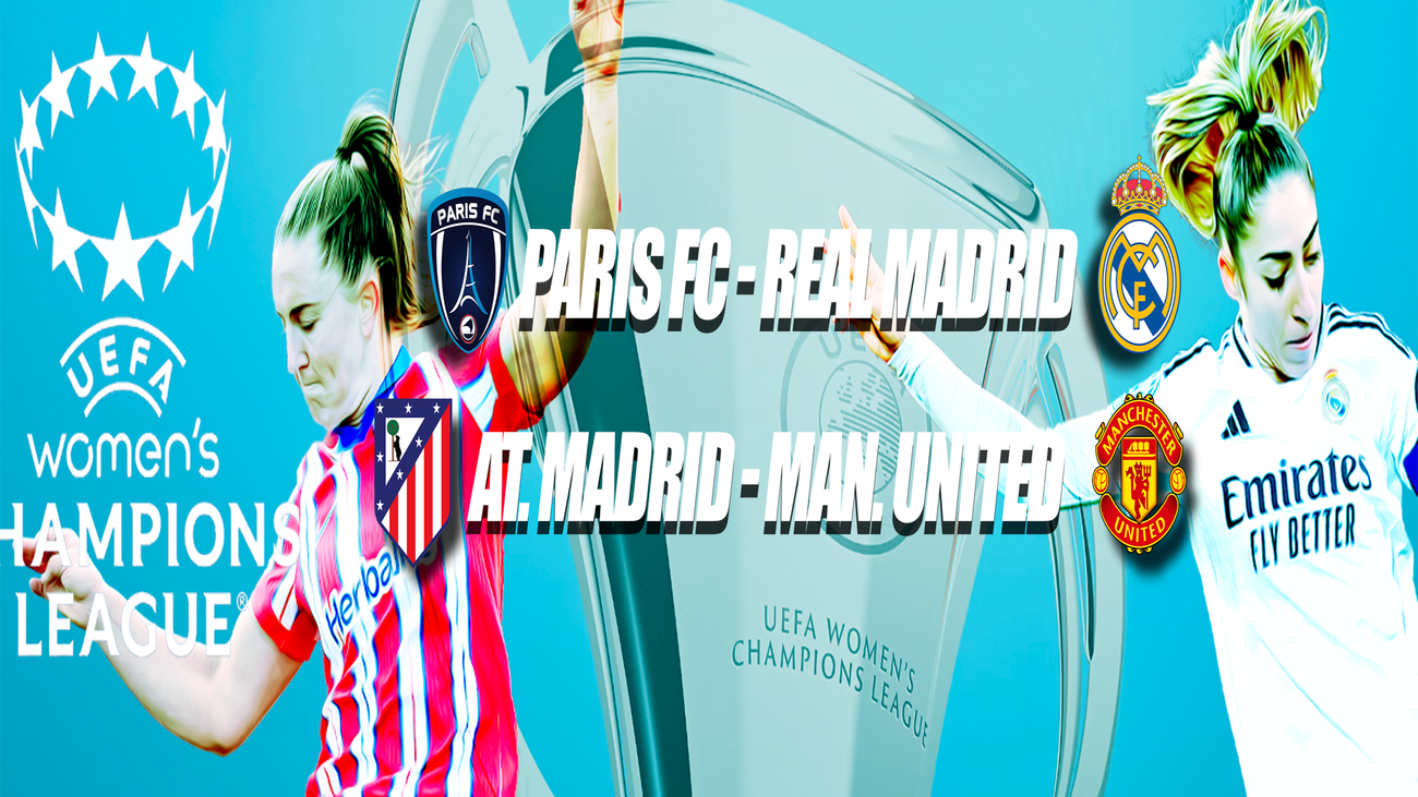 París FC-Real Madrid y Atlético-Manchester United, en el 'playoff' de la Champions Femenina
