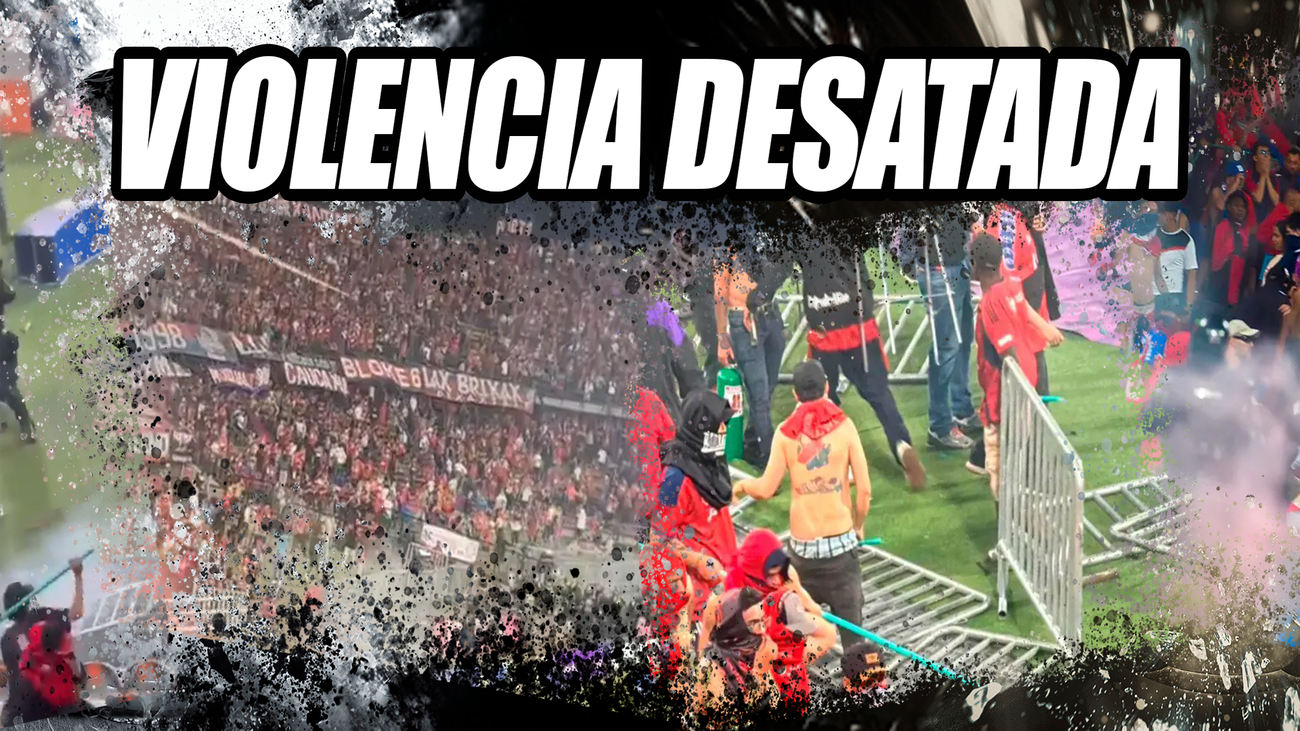 Más de 50 heridos en disturbios tras la final de la Copa Colombia