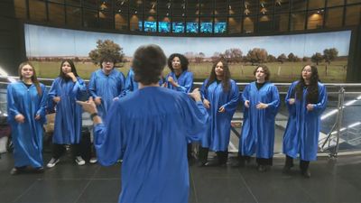 El góspel inunda el Metro de Madrid por Navidad