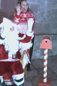 Guadarrama ilumina la Navidad con una mágica velada de farolillos, cuentos y chocolate caliente