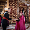 El rey Felipe VI recibe las cartas credenciales de seis nuevos embajadores en España