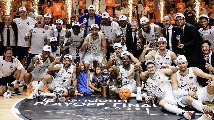 El Real Madrid domina el baloncesto español en 2025; Valencia y Unicaja, alternativas