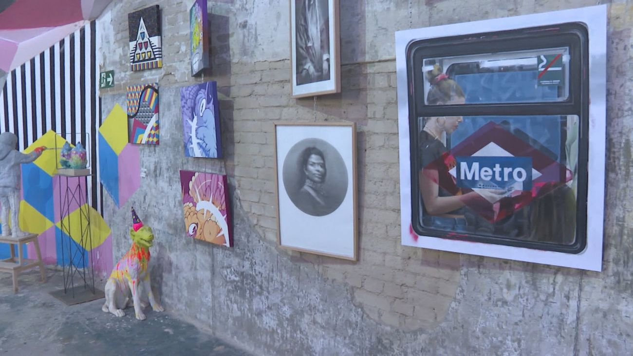 Carabanchel se convierte en una galería de arte a cielo abierto