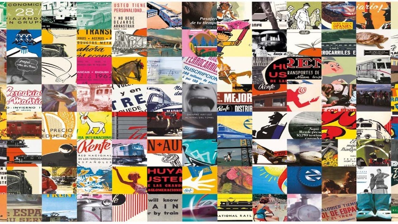 El Museo del Ferrocarril inaugura una exposición sobre la publicidad de Renfe