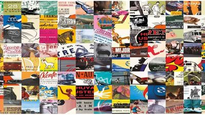 Una exposición recorre en el Museo del Ferrocarril 85 años de publicidad en Renfe