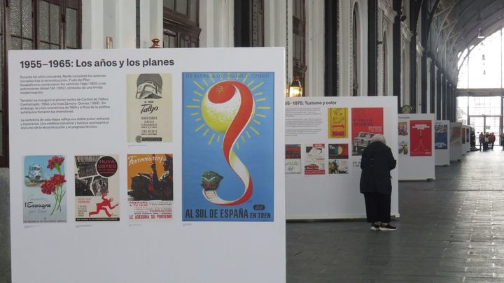 Exposición ‘Viajar en el tiempo: 85 años de publicidad de Renfe’ / Museo del Ferrocarril