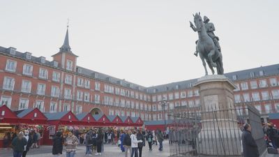 El mercado navideño de la Plaza Mayor, tradición madrileña desde el siglo XVII