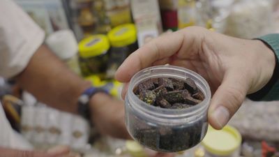 Viajamos a la fuente del incienso donde descubrimos que se puede comer