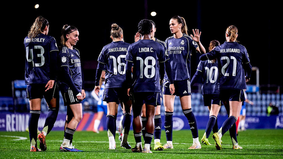 0-4. Real Madrid, clasificado para cuartos de la Copa de la Reina