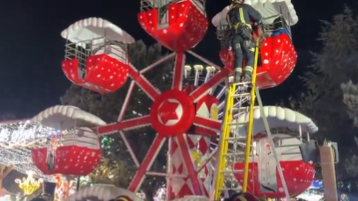 Rescate en una noria de Móstoles