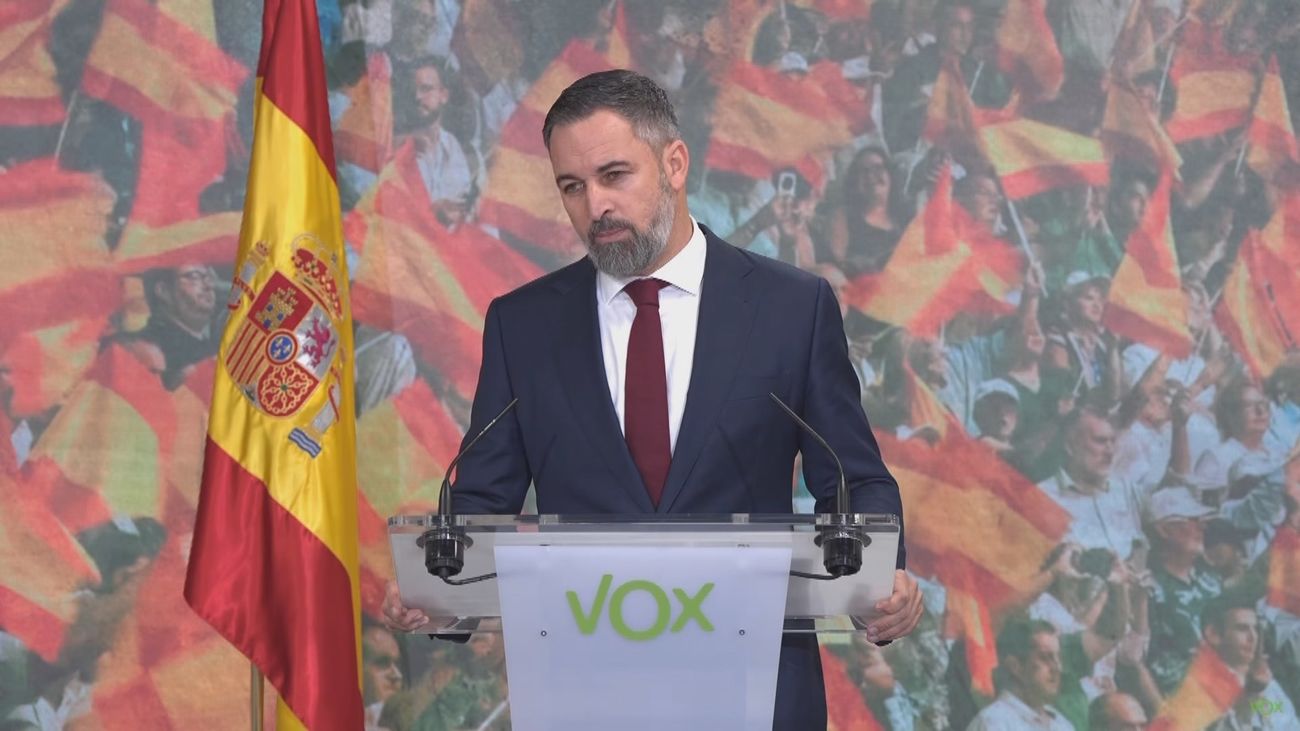 Abascal emplaza a Guardiola a decidir con quién pacta sin descartar entrar en su Gobierno