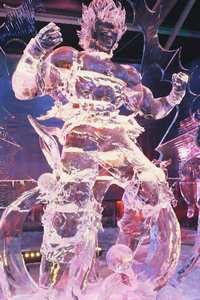 Torrejón de Ardoz se congela con héroes y villanos legendarios