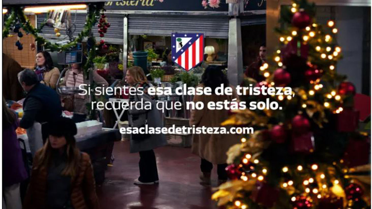 El Atlético de Madrid conciencia sobre la salud mental en su emotivo spot navideño