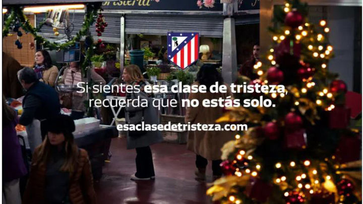 El Atlético de Madrid conciencia sobre la salud mental en su emotivo spot navideño