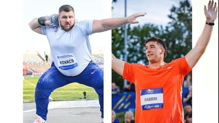 Kovacs y Fabbri lideran un lanzamiento de peso de lujo en la reunión bajo techo de Madrid