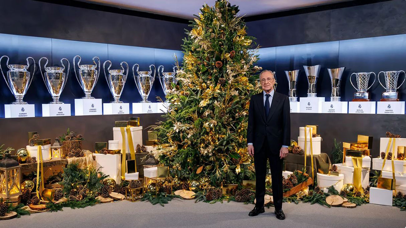 Florentino Pérez: "Seguimos trabajando para emocionarnos con nuevos triunfos"