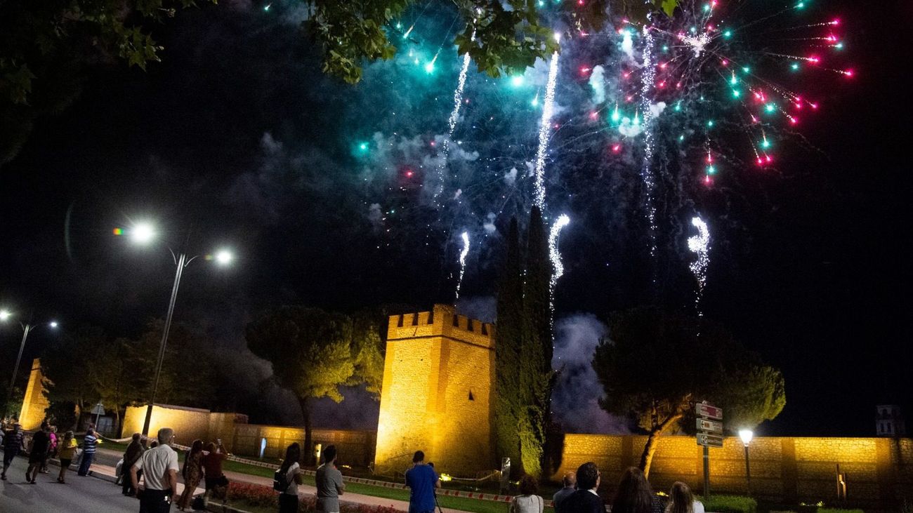 Fuegos artificiales en Alcalá de Henares