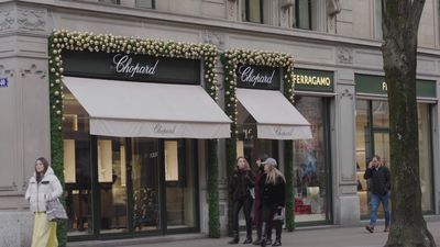 Oro y las marcas más lujosas en esta calle de Zúrich