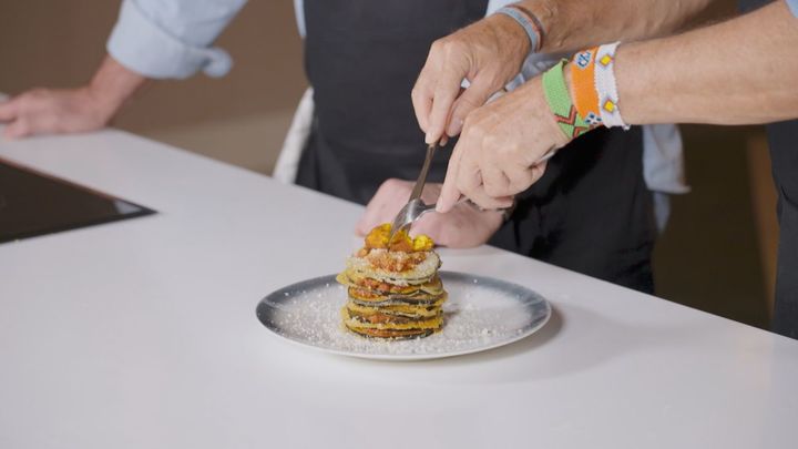 Sabor a Madrid: Milhojas de berenjena en Entrevías