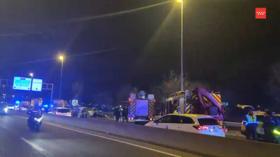 Seis heridos, dos graves, en un choque frontal con un coche que circulaba en sentido contrario en Alcorcón