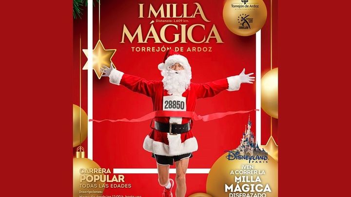 Torrejón de Ardoz celebra este domingo la I Milla Mágica con premios y disfraces