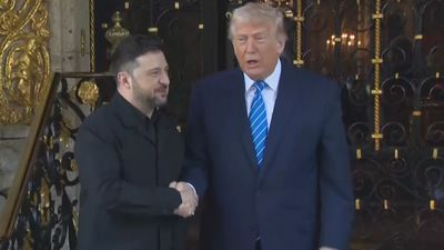 Trump augura un "acuerdo sólido" para la paz en Ucrania antes de su reunión con Zelenski