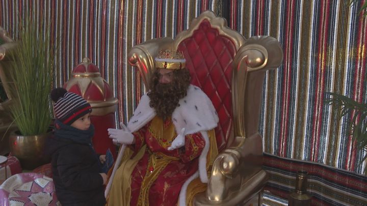 Móstoles inaugura en el Parque Cuartel Huerta el Campamento de los Reyes Magos