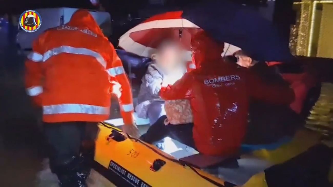 Los efectos del temporal en Valencia y Murcia: rescates y desbordamientos