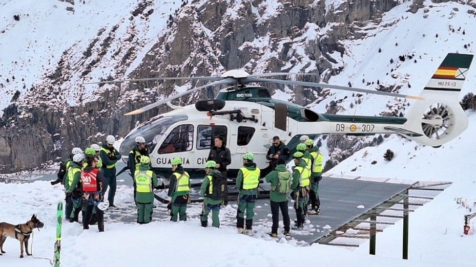 Tres personas fallecidas y  una persona herida tras ser  sorprendidos por un alud de nieve en Panticosa