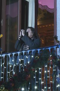 Ara Matí Quartet ilumina el balcón de la Casa de la Villa con su propuesta navideña