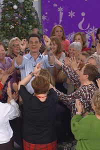 Poty sorprende a Christian Gálvez con un espectacular flashmob en pleno directo