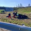 Herido muy grave un conductor en un accidente en la A-1, en Colmenar Viejo