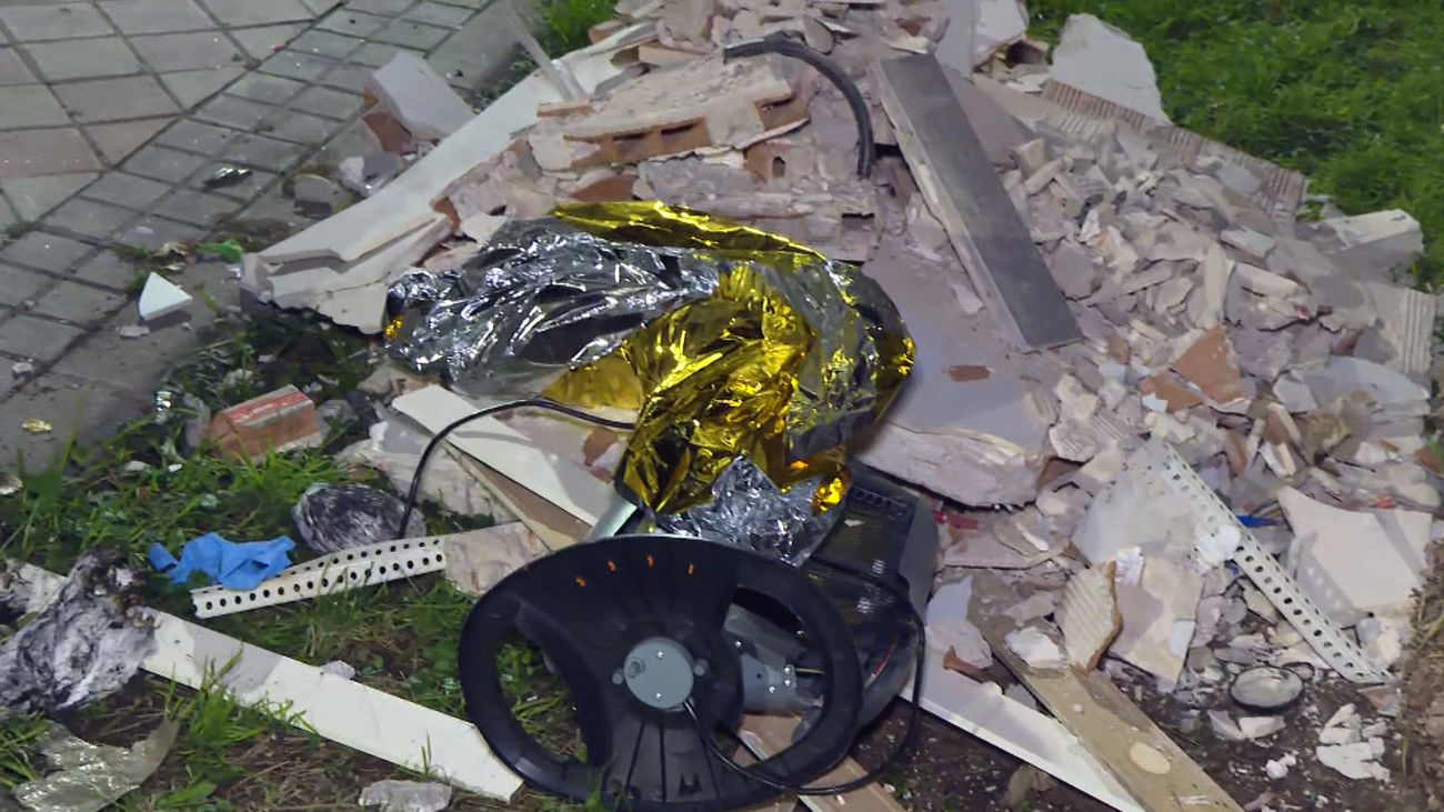 Grave una joven por una explosión en su vivienda en Usera