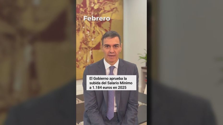 Sánchez, en TikTok, rapasa un año de 'logros' en su gestión
