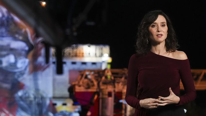 Ayuso en el discurso de Nochevieja