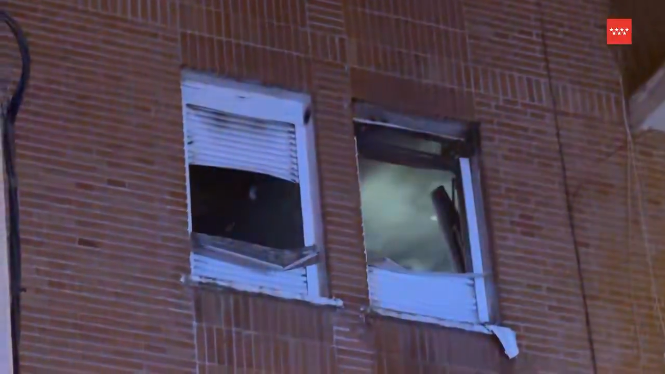 Cuatro personas trasladadas al hospital por un incendio en una vivienda de Leganés