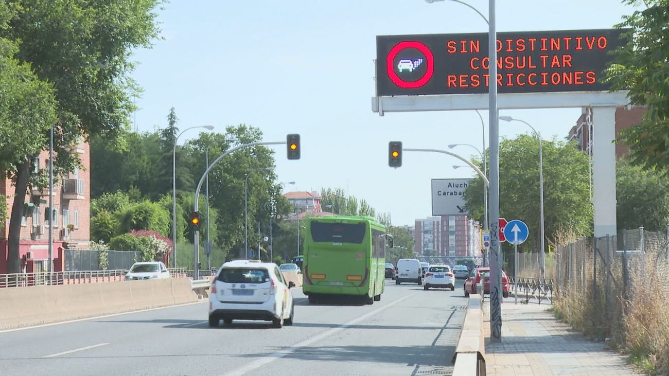 En vigor la segunda prórroga de Cibeles para los vehículos sin etiqueta ambiental